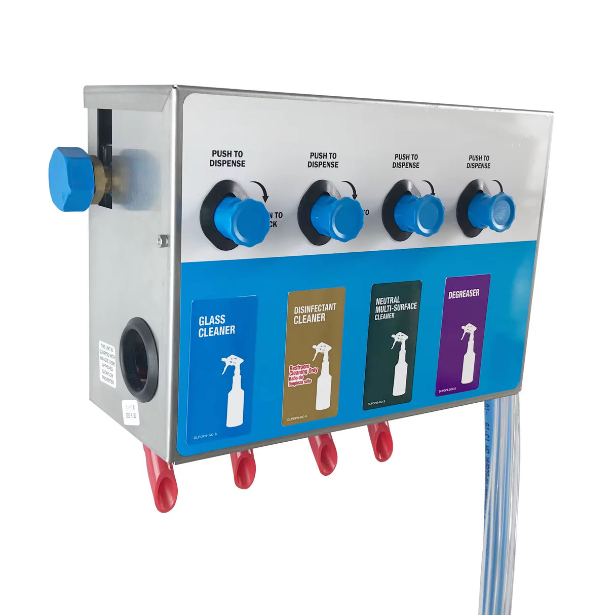 Spray Bottle Dilution System – 4x Chemical Dispenser Units. Now available at MD Car Care. Fast Australia wide shipping.