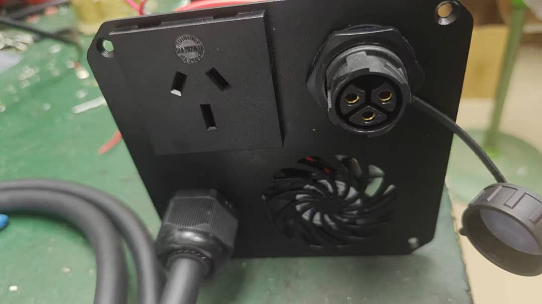 InstaVolt Tesla EV V2L Discharger 5kW. Now available at MD Car Care. Fast Australia wide shipping.