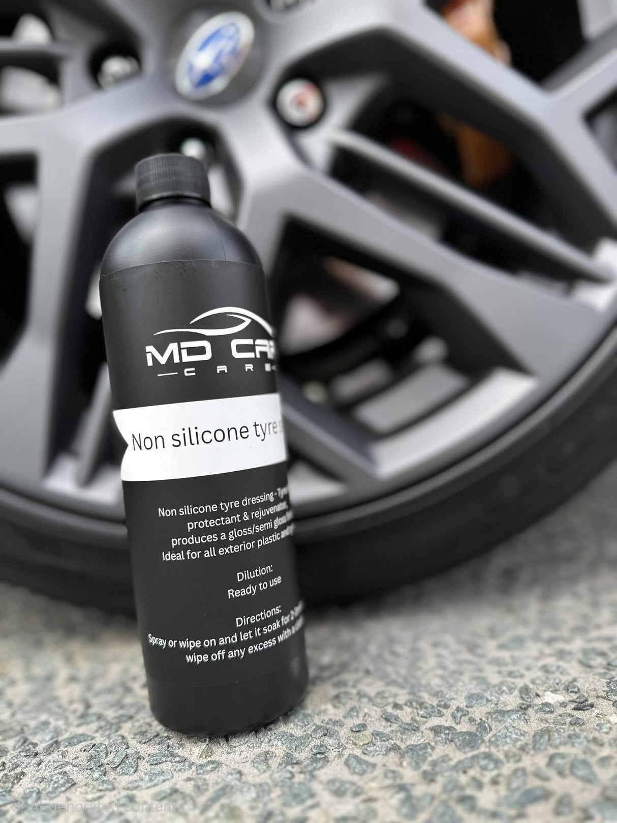 MD Car Care Non Silicone Tyre Shine