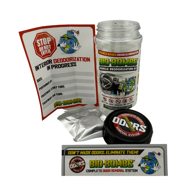 Bio-Bombs Vehicle Deodorization Kit (Car Odor Bomb)