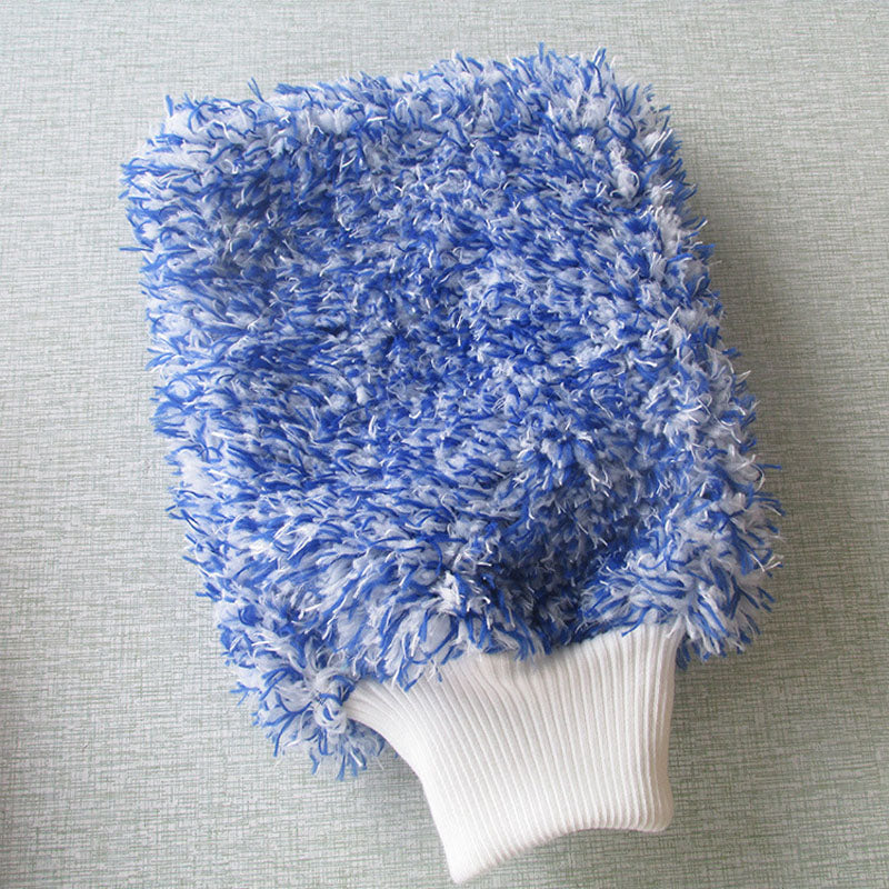 Plush Microfibre Car Wash Mitt | Scratch-Free Cleaning | Australia