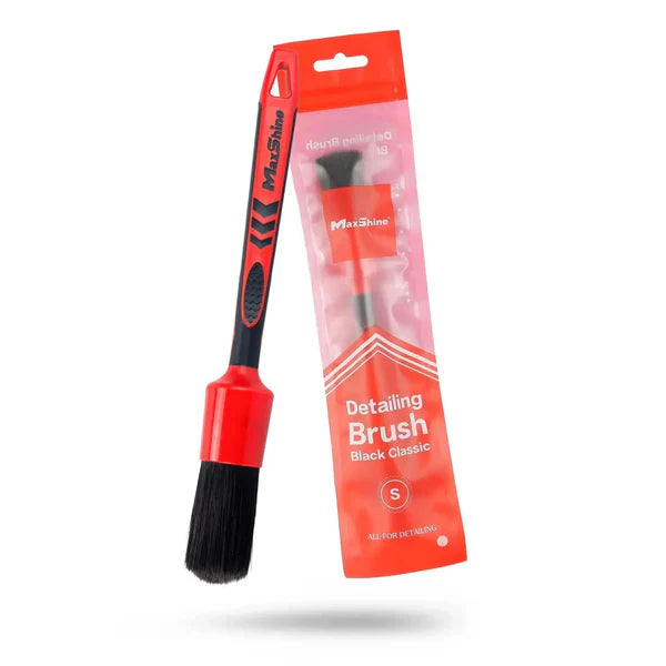 MAXSHINE DETAILING BRUSH – BLACK RED CLASSIC