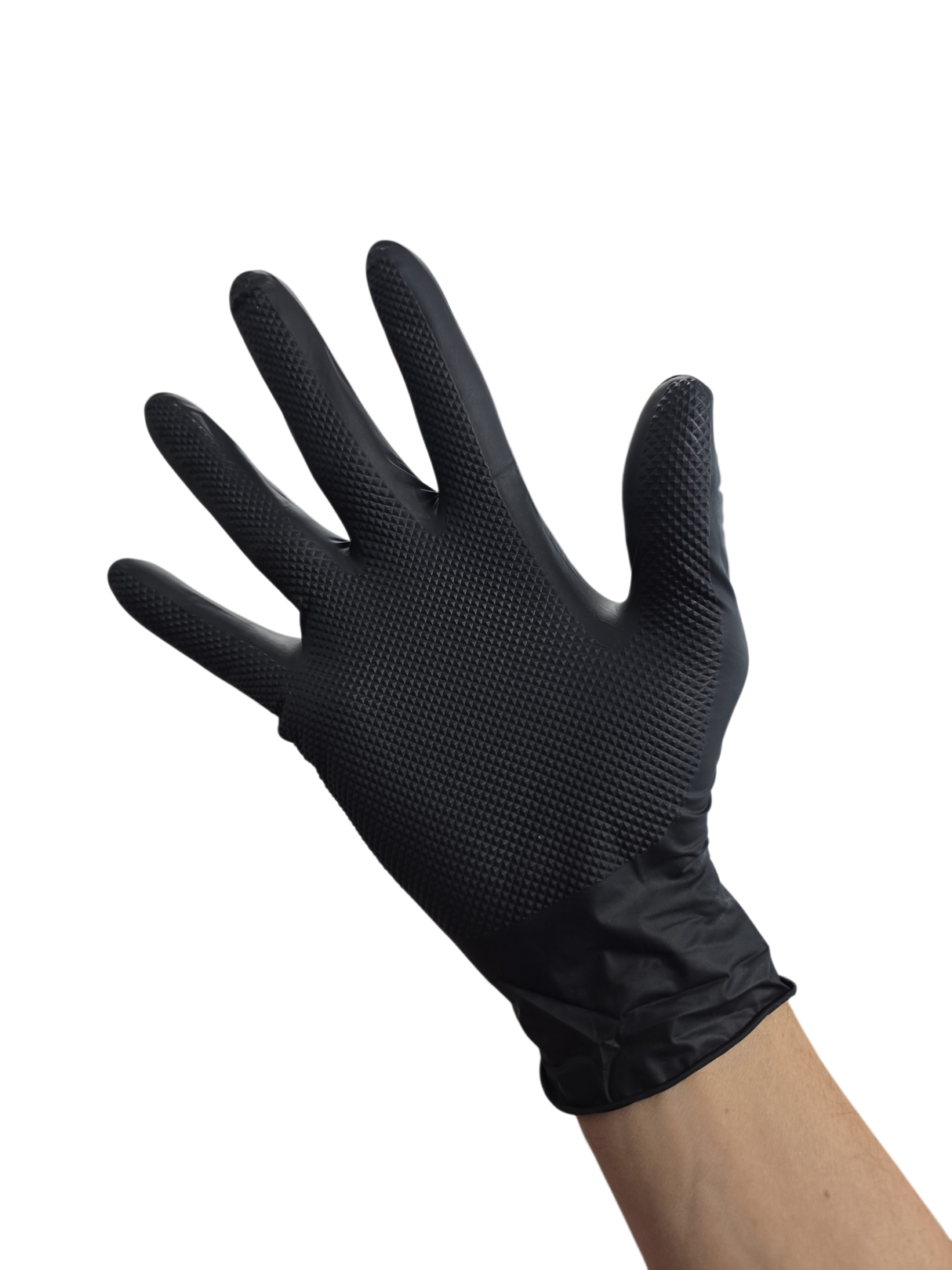 MD Car Care - Heavy Duty Black Nitrile Gloves