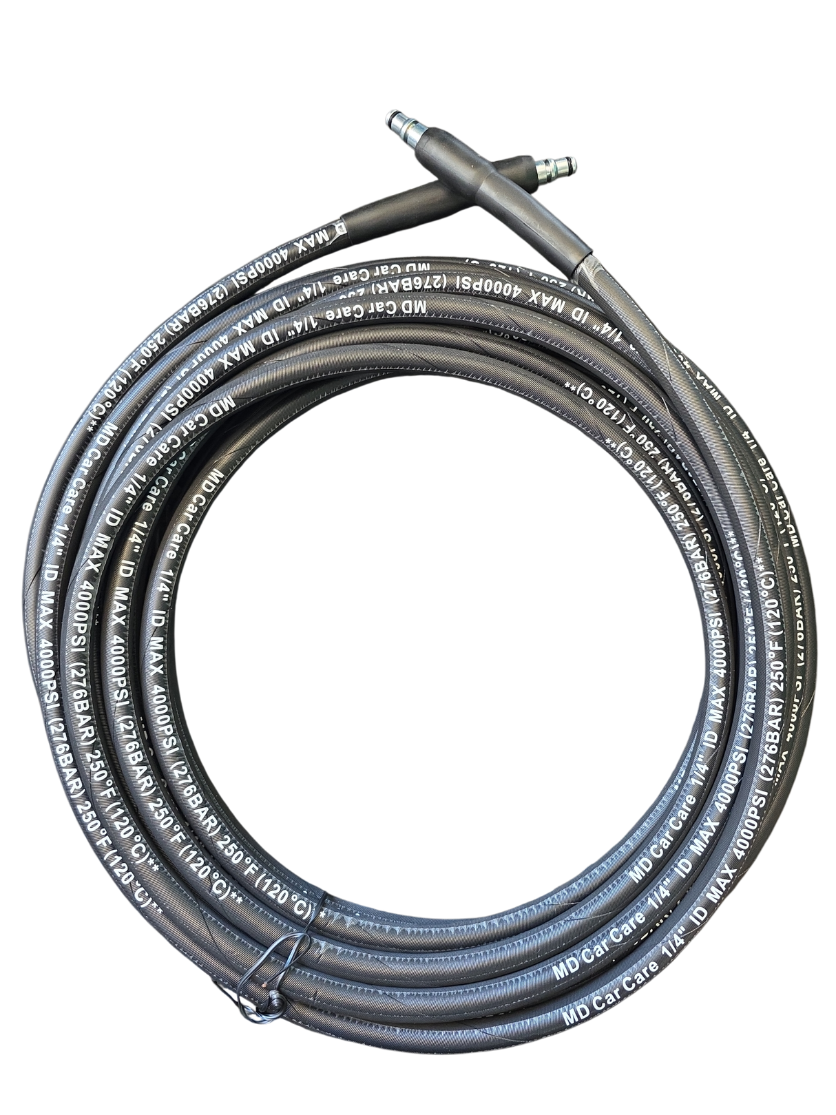 Pressure Washer Hose Metal Braided Rubber Ryobi 10m