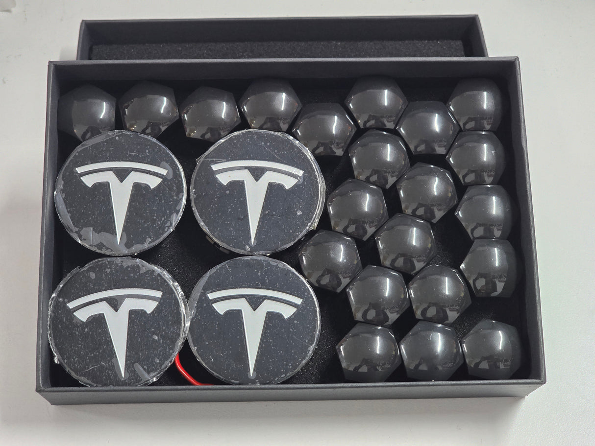 Wheel Center Hub Caps Covers For Tesla Model 3 Y