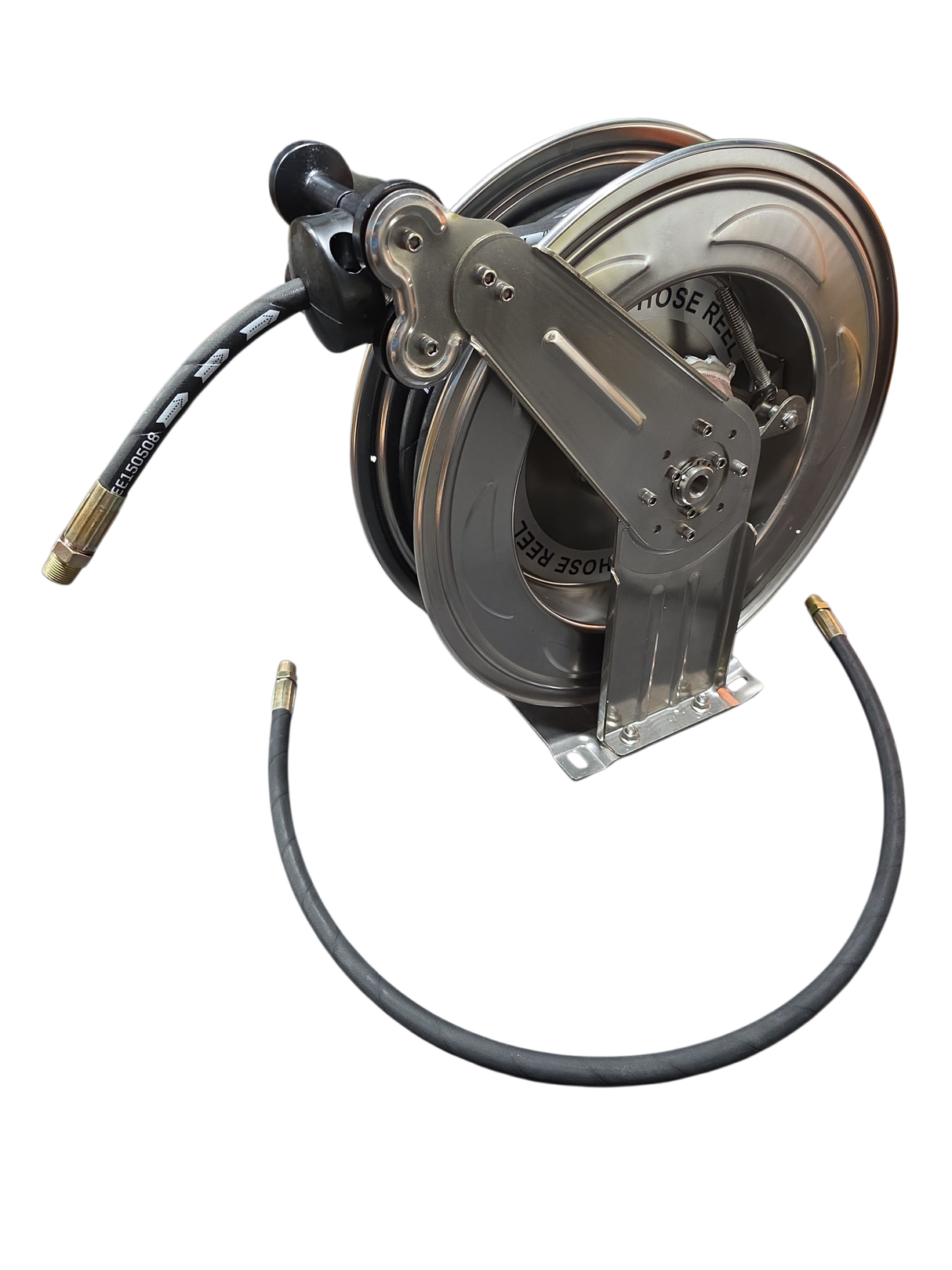 Retractable Pressure Washer Auto Rewind Hose Reel 15m