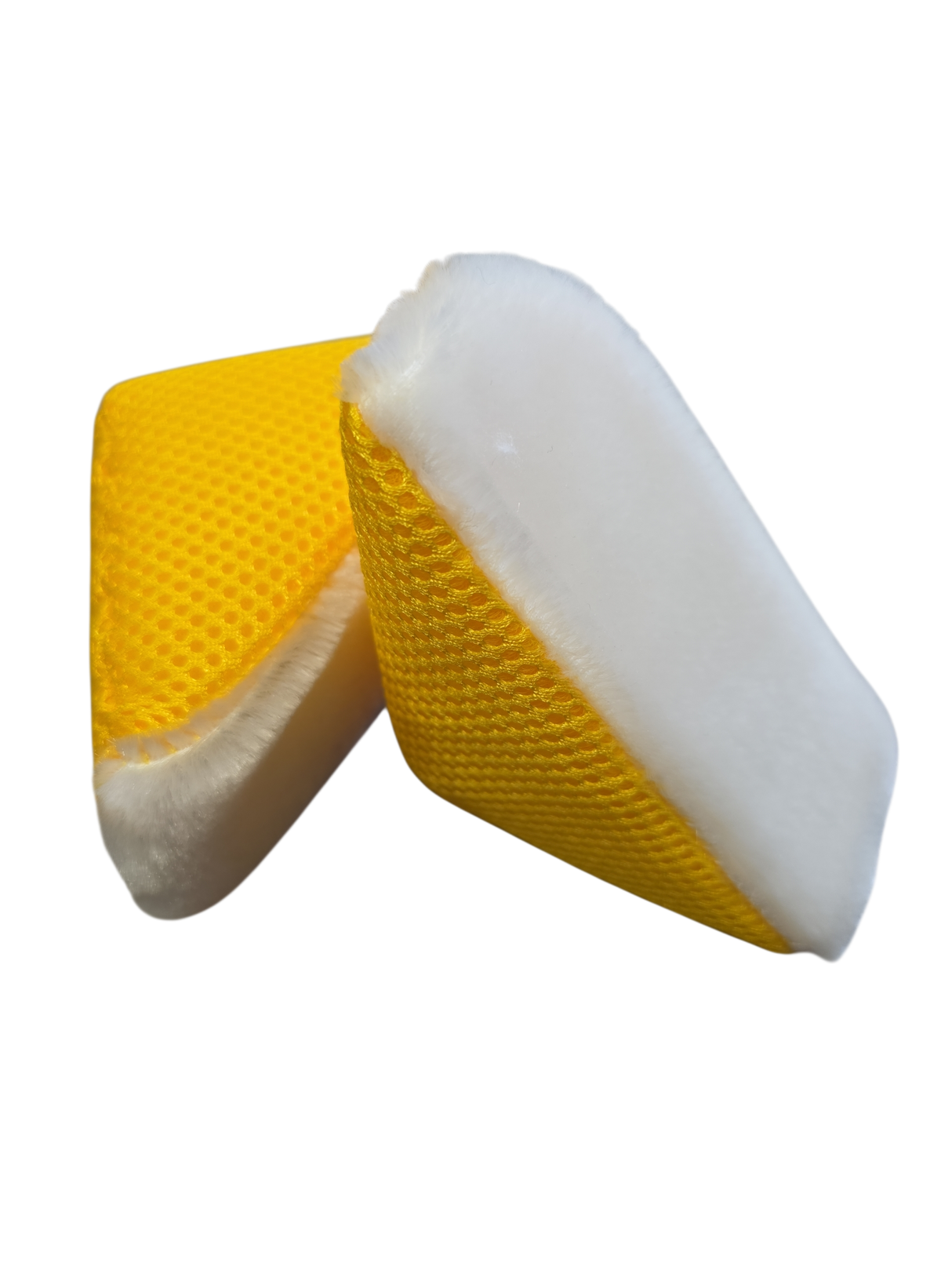 Interior Cleaning Triangle – Scratch-Free Scrubbing for Leather, Vinyl & Upholstery 2pk