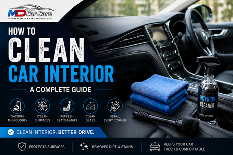 How to Clean Car Interior: Complete Guide | MD Car Care AU 