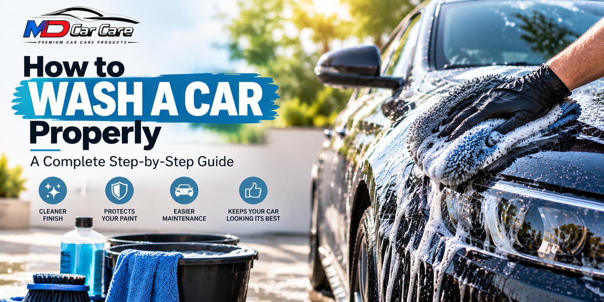 How to Wash a Car: Full Step-by-Step Guide | MD Car Care AU 