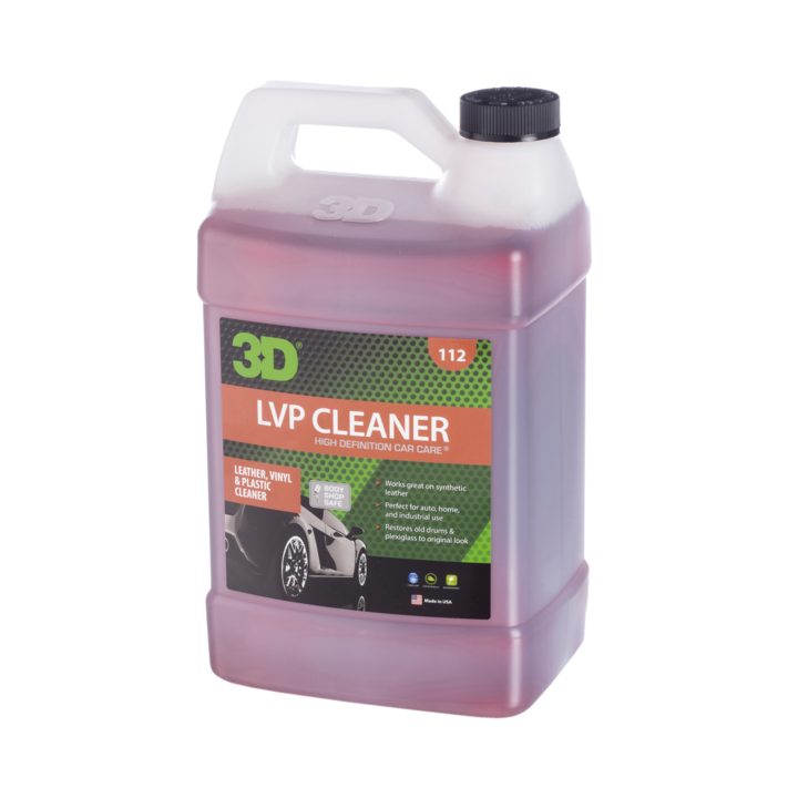 3D LVP Leather, Vinyl &amp; Plastic Cleaner 3.78L