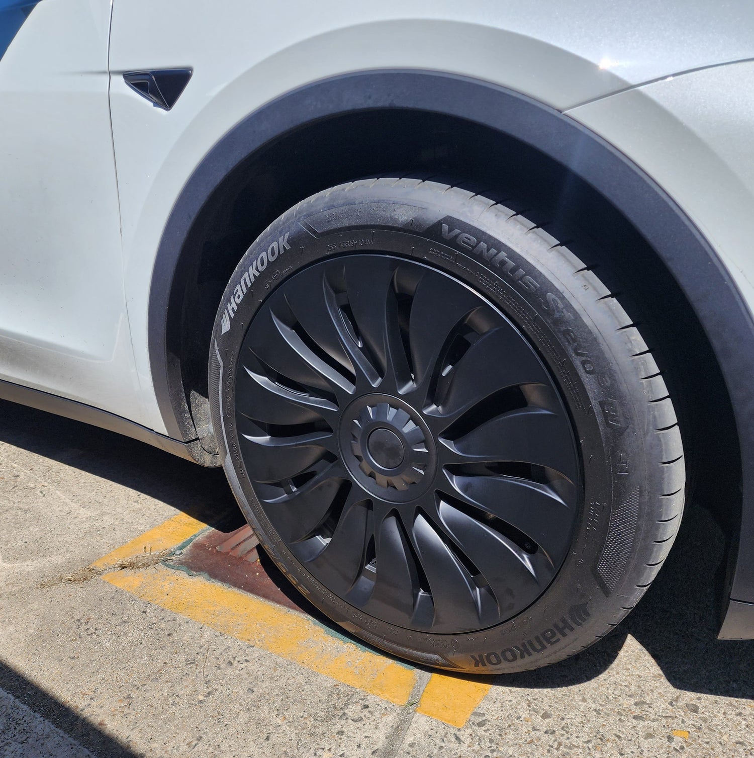 Tesla Model Y Wheel Covers | 19‘’ Turbine Symmetrical | MD Car Care Australia