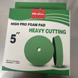 Maxshine High Pro Green Foam Heavy Cutting Pad - 5 Inch German Foam