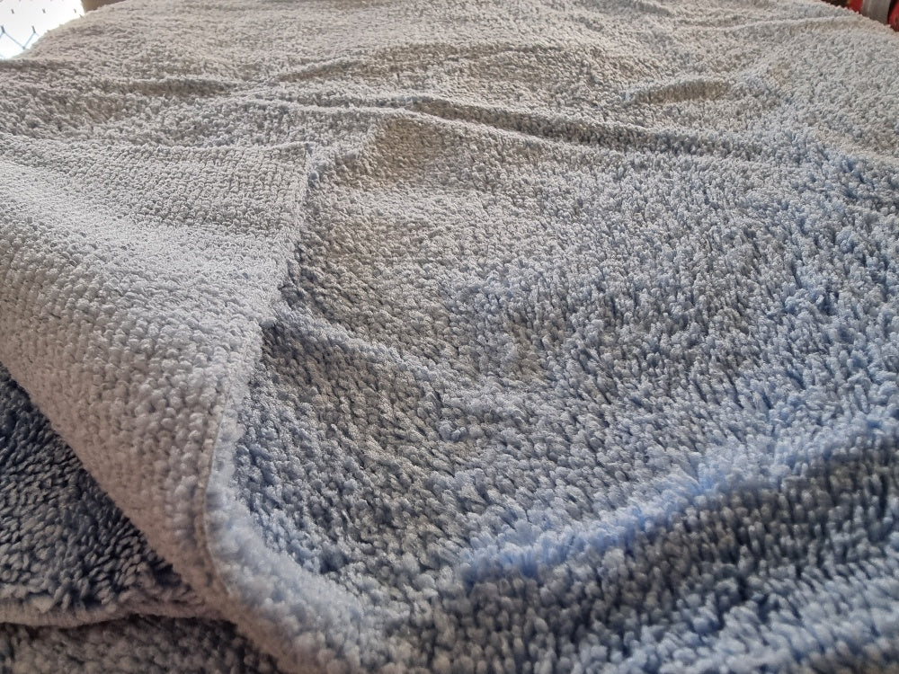 Microfibre Towel Premium Edgeless Dual High/Low Pile  10pcs