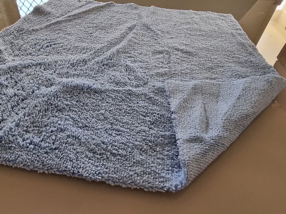 Microfibre Towel Premium Edgeless Dual High/Low Pile 1pcs