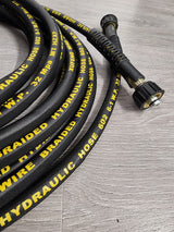 Pressure Washer Hose Metal Braided Rubber M22 14mm Inner – 10m
