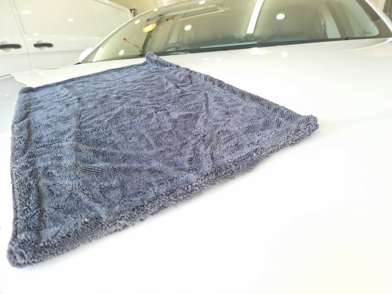 Twisted Loop Drying Towel Grey 40cmx60cm