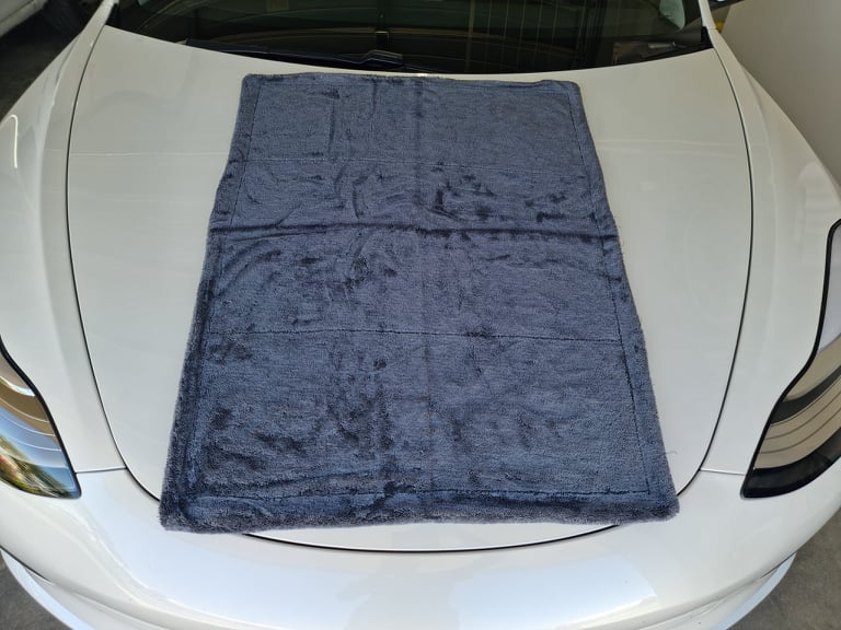 Twisted Loop Drying Towel Grey 50cmx80cm
