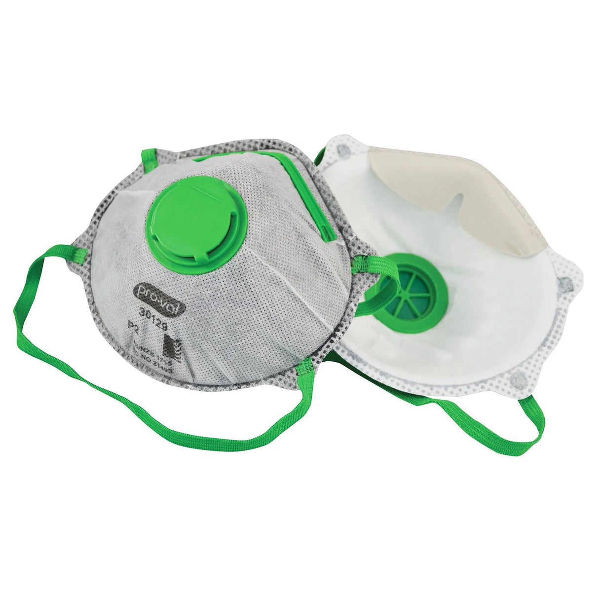 Pro-Val P2 Carbon Disposable Respirator with Valve – Box of 10
