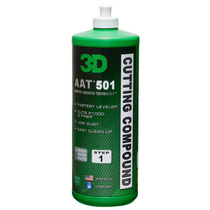 Cutting Compound - 3D AAT 501 | Advanced Paint Correction Australia