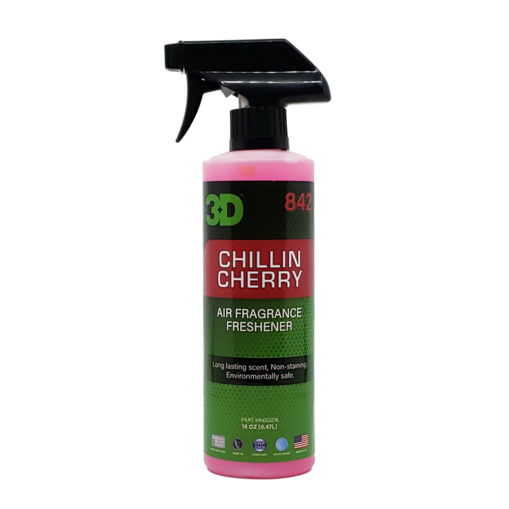 3D Air Freshener Spray- Chillin Cherry | Car Interior Scents Australia. Now available at MD Car Care