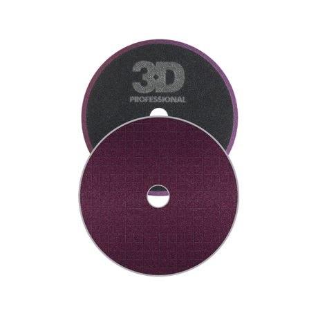 Foam Pads - 3D Dark Purple | Heavy Cut Polishing Pads Australia