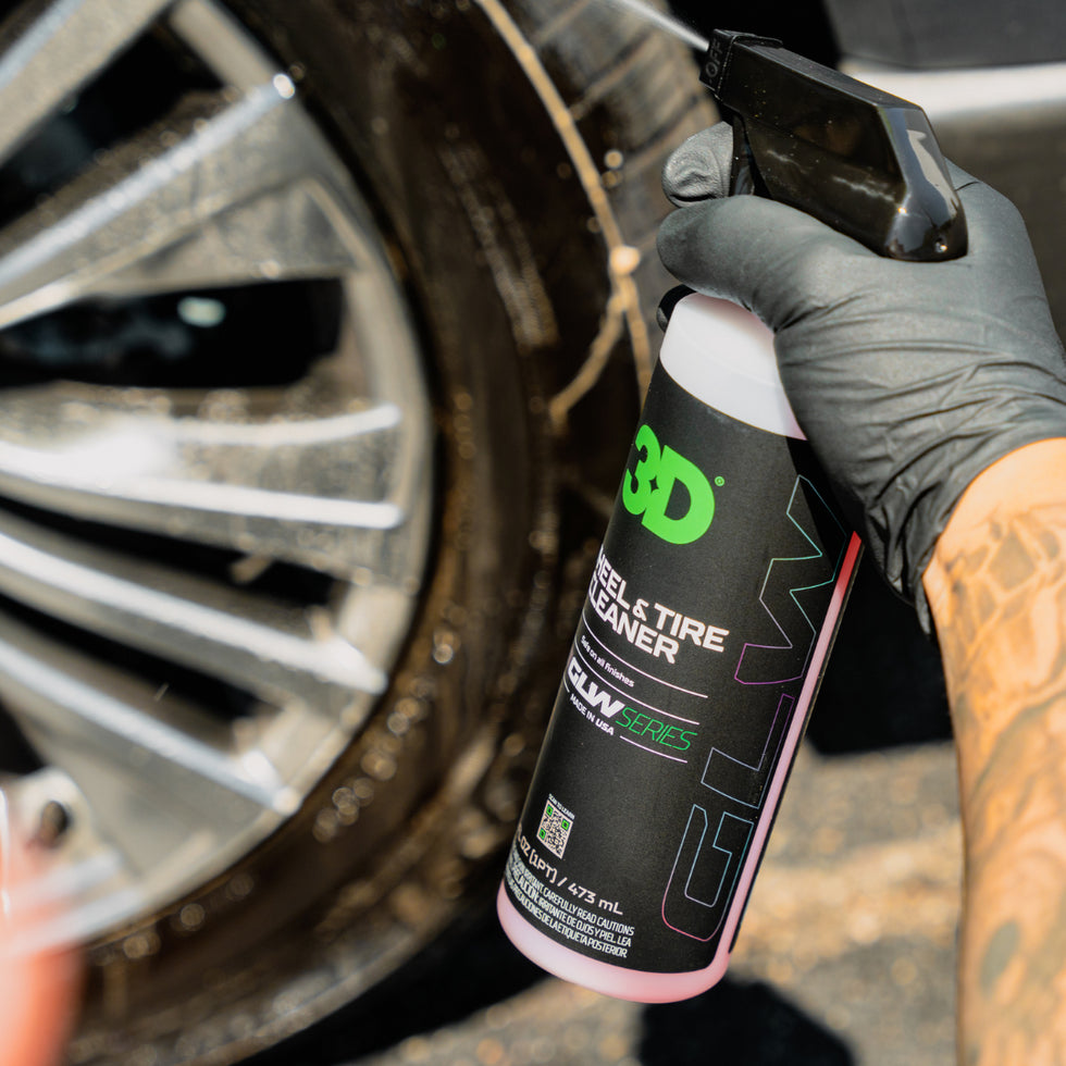 Wheel & Tire Cleaner - 3D GLW Series | Remove Brake Dust & Grime. Now available at MD Car Care, Australia.