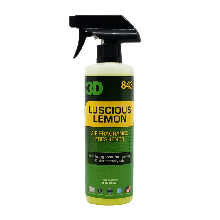 3D Luscious Lemon Air Freshener – Car Odor Eliminator. Now available at MD Car Care with Australia wide Fast Shipping. 