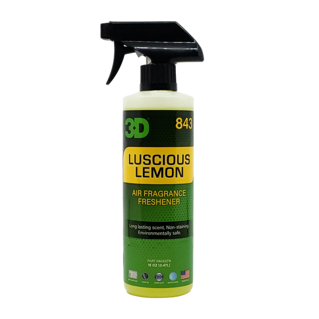 3D Luscious Lemon Air Freshener – Car Odor Eliminator. Now available at MD Car Care with Australia wide Fast Shipping. 