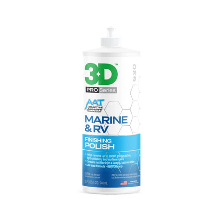 3D Marine & RV Finishing Polish | High Gloss Finish. Now available at MD Car Care, AU. Australia wide delivery available.