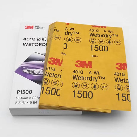 3M Wet & Dry Sandpaper – 1500 & 2000 Grit. Now available at MD Car Care. Fast Australia wide shipping.