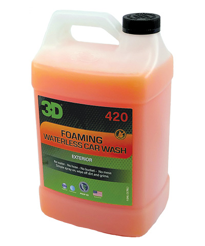 3D Foaming Waterless Car Wash 3.78L