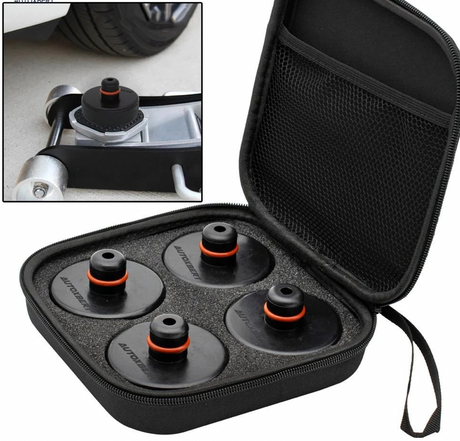 4Pcs Tesla Jack Pad Adapter Rubber W/ Storage Case. Now available at MD Car Care. Fast Australia wide shipping. 