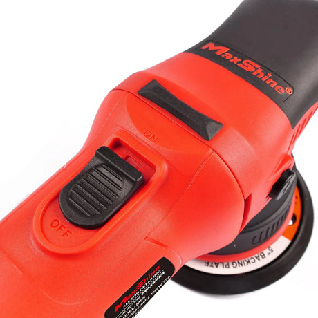 Shop Maxshine M8S V2 1000W Dual Action Polisher 5". Powerful 8mm orbit, 6-speed control & ergonomic design for swirl-free, scratch-free results. Now available at MD Car Care. Fast Australia wide shipping.