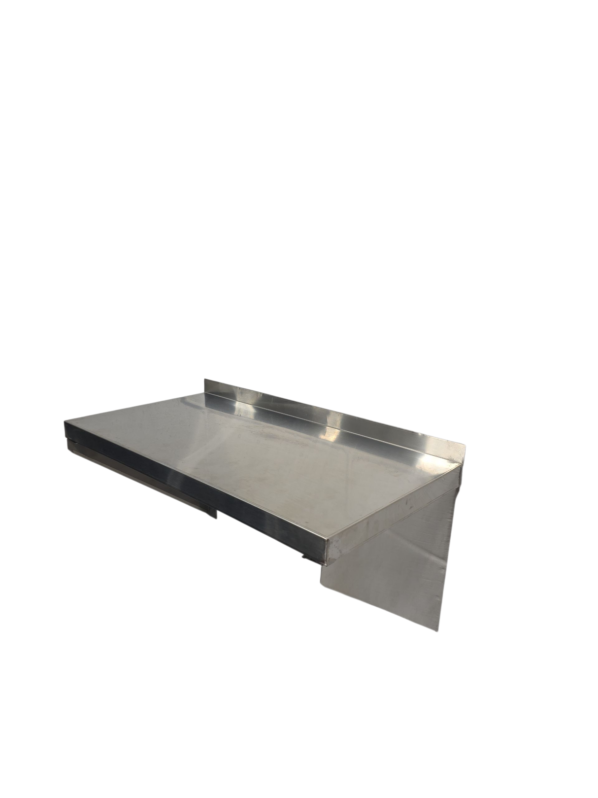 Stainless Steel Wall Shelf 60CM | Garage & Product Display Rack | Australia