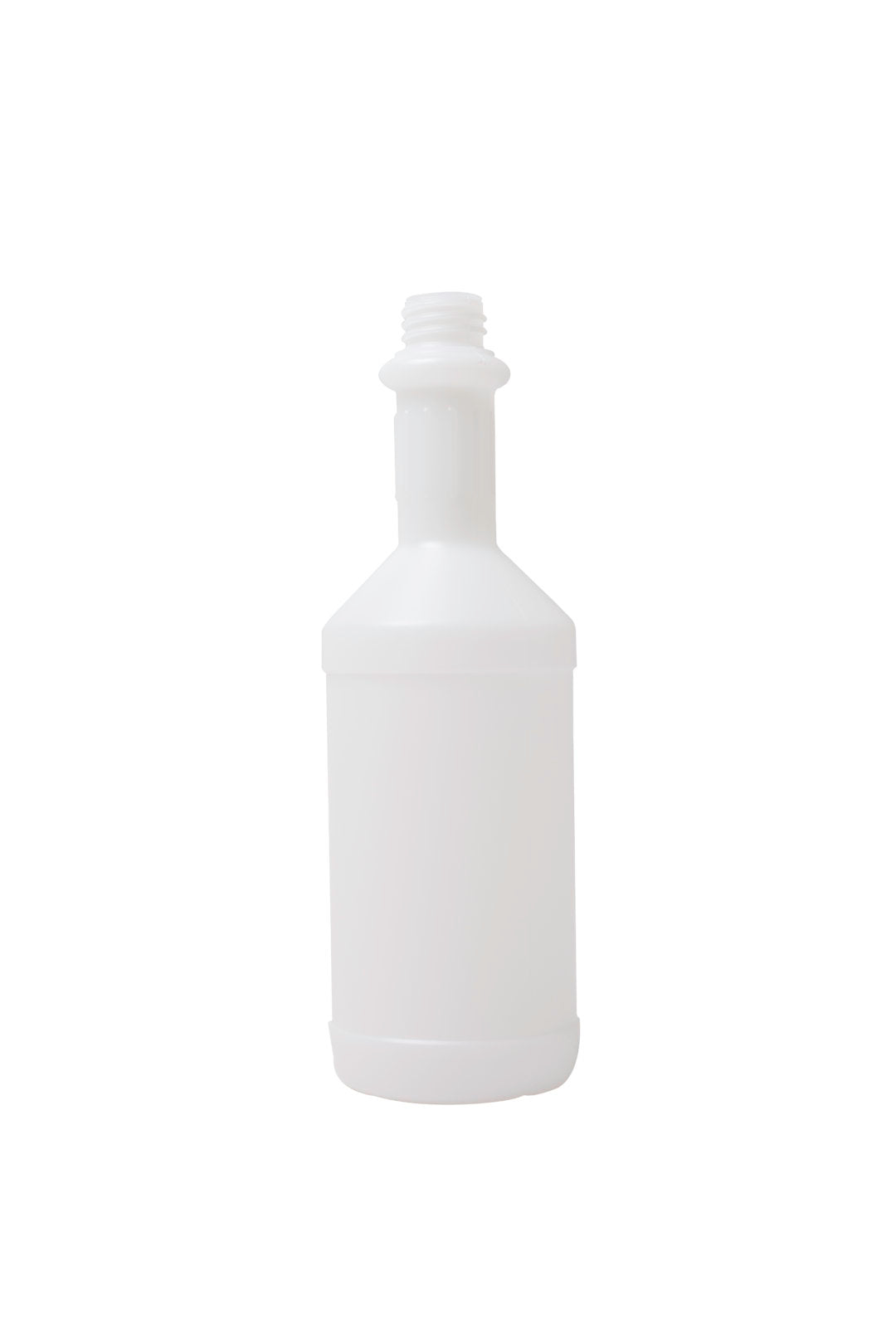 750ml Natural HDPE Bottle. Food Grade, 28mm Neck,  Chemical Safe. Now available at MD Car Care. Fast Australia wide shipping.