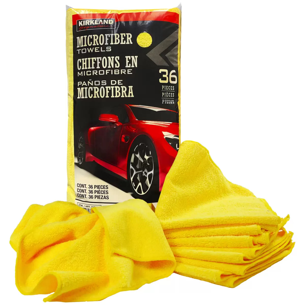 Kirkland Signature Microfibre Towel 36 Pieces