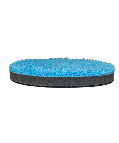 Purewax Microfibre Pad 5.5" Blue - Soft Polishing