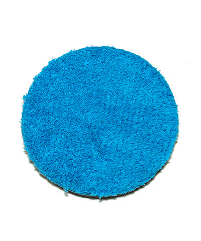 Purewax Microfibre Pad 5.5" Blue - Soft Polishing