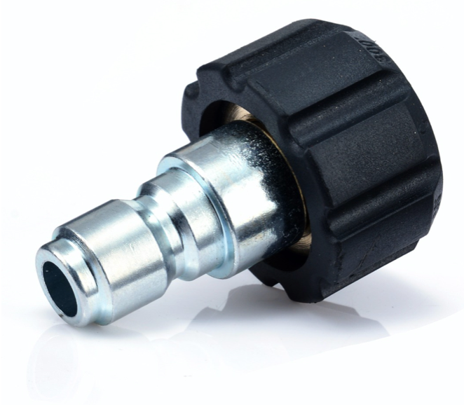 Buy Female M22 to Male 3/8" quick connect adapter. Durable leak-free connector with 14mm or 15mm fit. Now available at MD Car Care. Fast Australia wide shipping.
