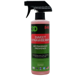 Car Air Freshener – 474ml Spray | 3D Sweet Strawberry. Now available at MD Car Care. Fast Australia wide shipping.
