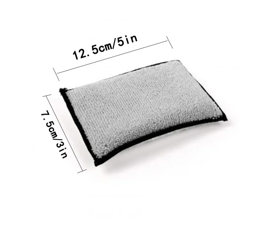 Double Sided Car Interior Scrubbing Sponge for Leather. Now available at MD Car Care. Fast Australia wide shipping.