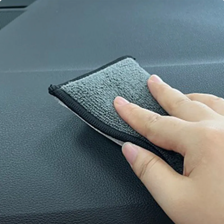 Double Sided Car Interior Scrubbing Sponge for Leather. Now available at MD Car Care. Fast Australia wide shipping.