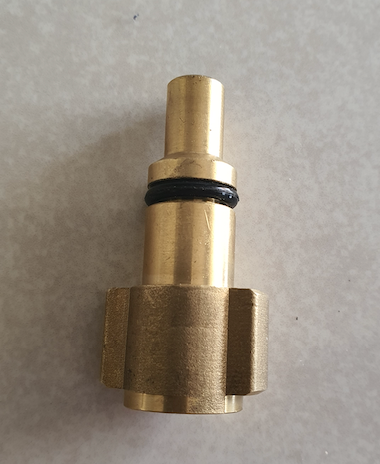 Female Thread | G1/4" 12.5/13mm Brass, Pressure Washer Fitting. Now available at MD Car Care. Fast Australia wide shipping.