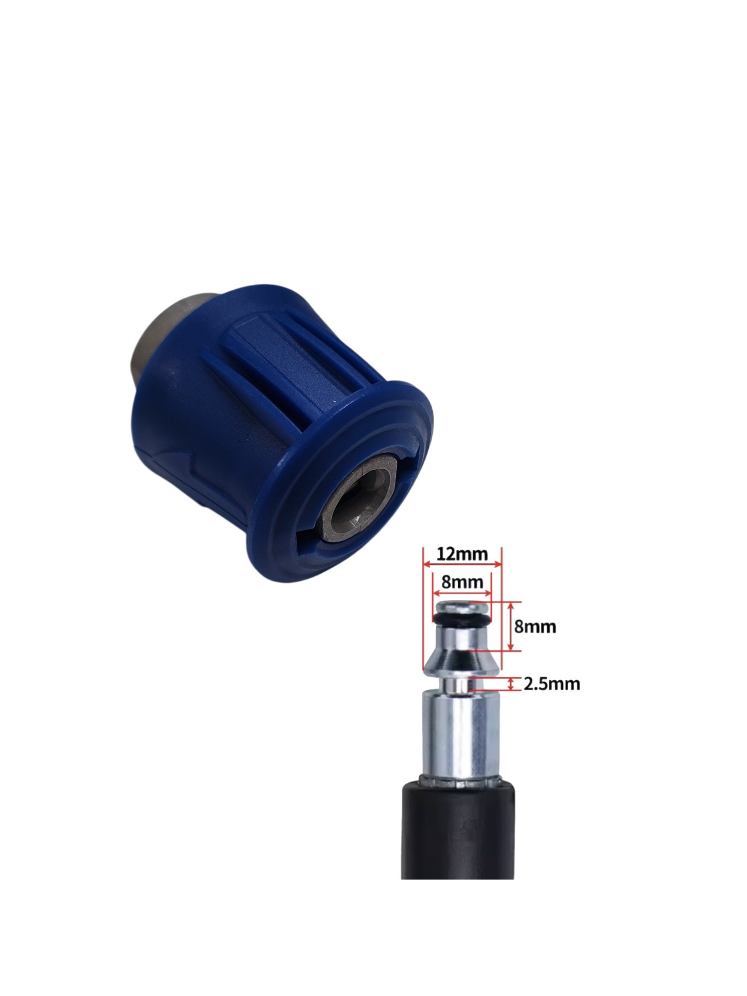 Buy Gerni / Stihl Hose to M22 Adapter. Heavy-duty metal fitting for hose to M22 gun connection. Supports up to 3600 PSI. Now available at MD Car Care. Fast Australia wide shipping.