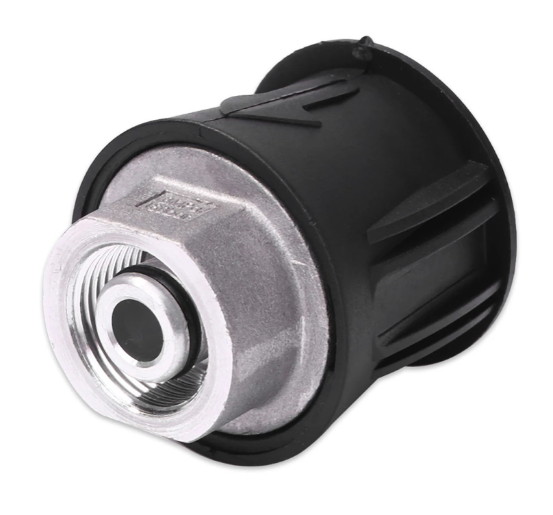 Buy Gerni / Stihl Hose to M22 Adapter. Heavy-duty metal fitting for hose to M22 gun connection. Supports up to 3600 PSI. Now available at MD Car Care. Fast Australia wide shipping.