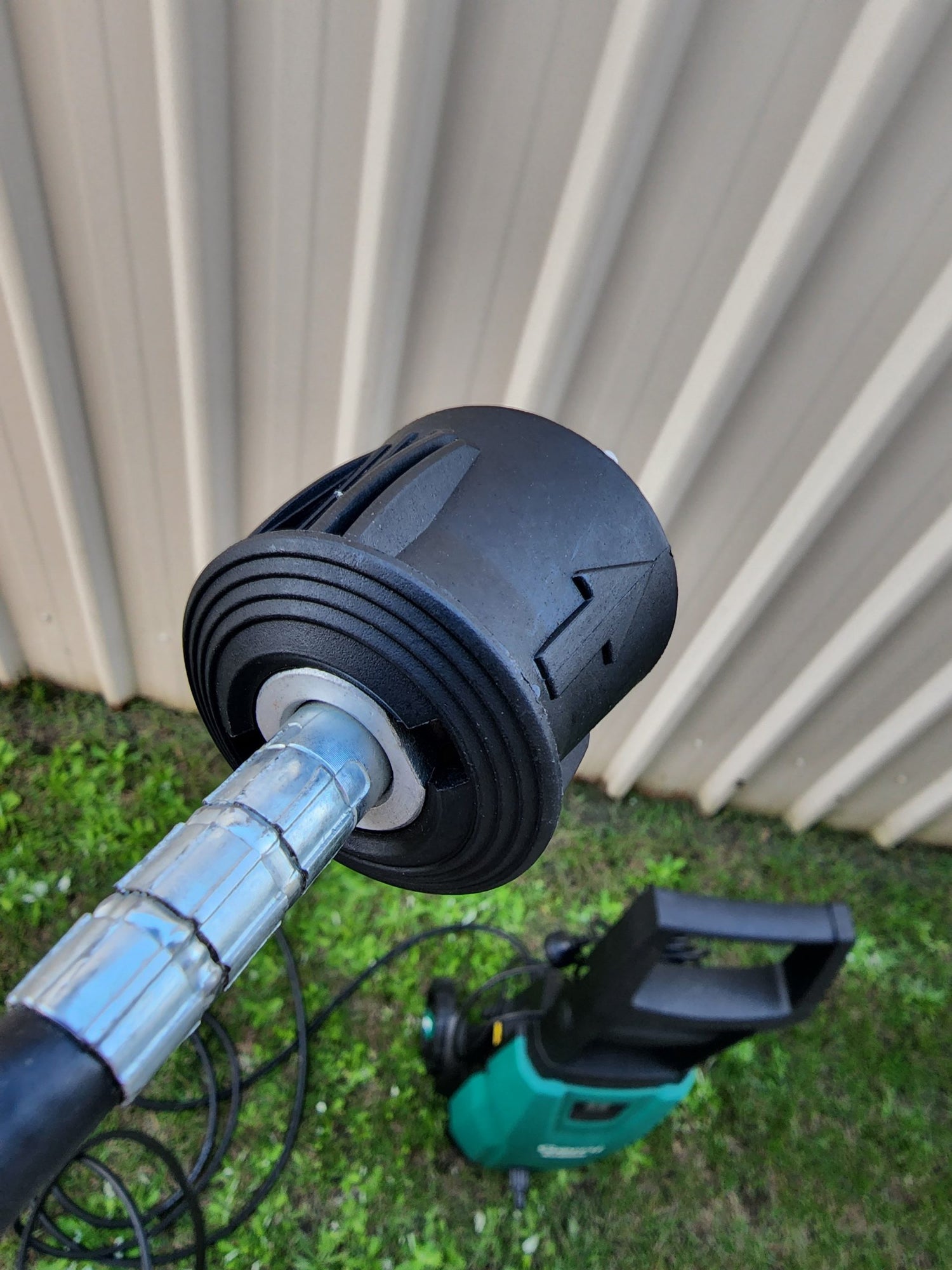 Buy Gerni / Stihl Hose to M22 Adapter. Heavy-duty metal fitting for hose to M22 gun connection. Supports up to 3600 PSI. Now available at MD Car Care. Fast Australia wide shipping.