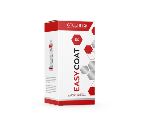 Buy Gtechniq Easy Coat 500ml. Fast car coating with UV & dirt protection, up to 3 months durability. Easy to apply on paint and glass surfaces. Now available at MD Car Care. Fast Australia wide shipping.