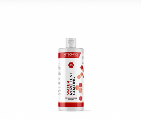 Buy Gtechniq G5 Water Repellent Coating 100ml. Maximum hydrophobic protection for glass & Perspex. Now available at MD Car Care. Fast Australia wide shipping.