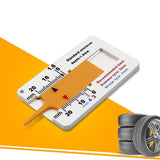 Tyre depth measuring gauge