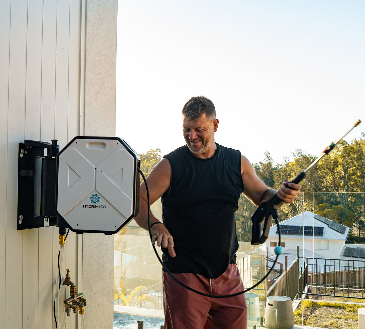 Hydro-X Pro Wall Mounted Pressure Washer